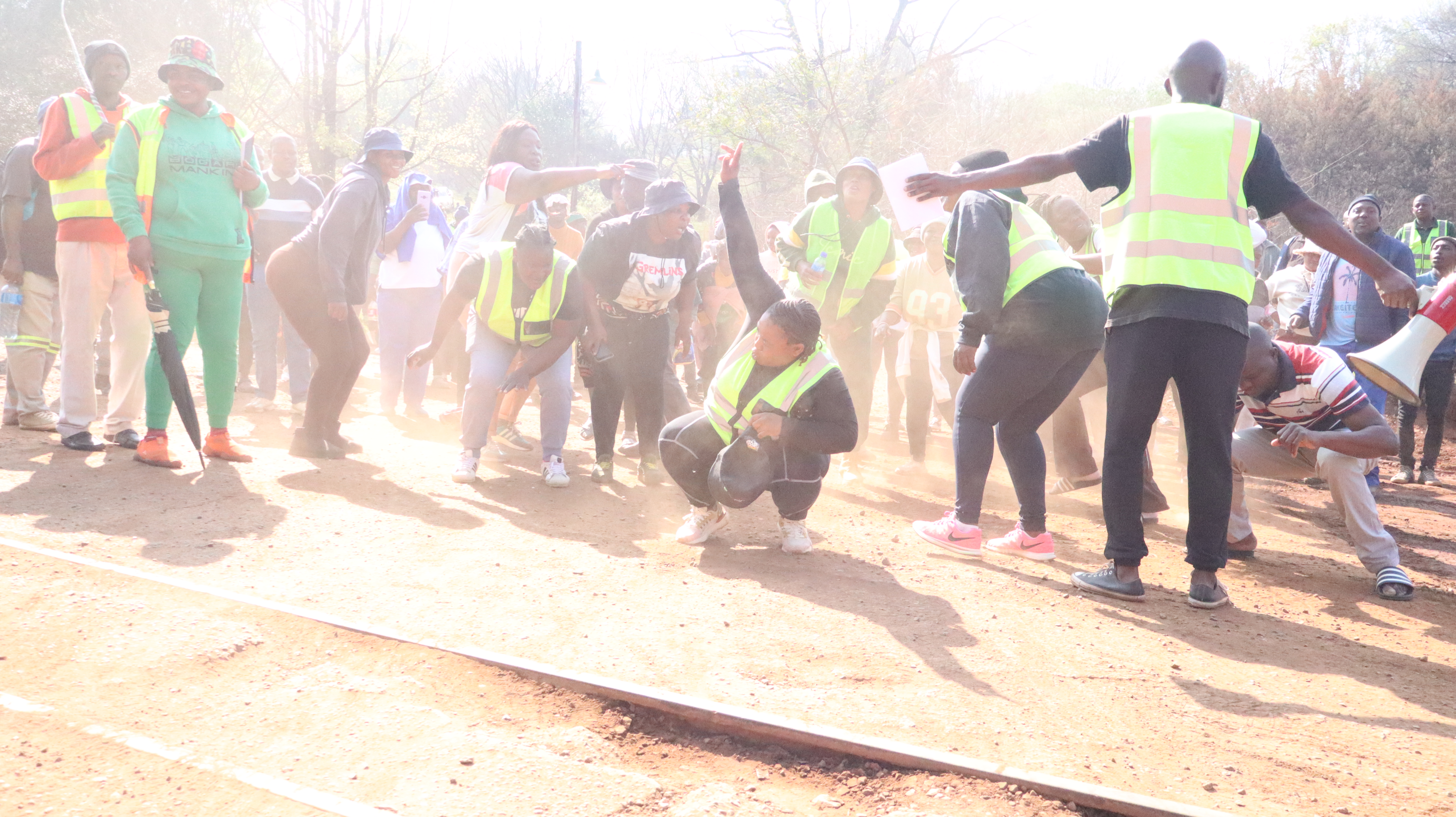 Pilgrims Rest Residents March to Theta Mine to Present Memorandum of Demands